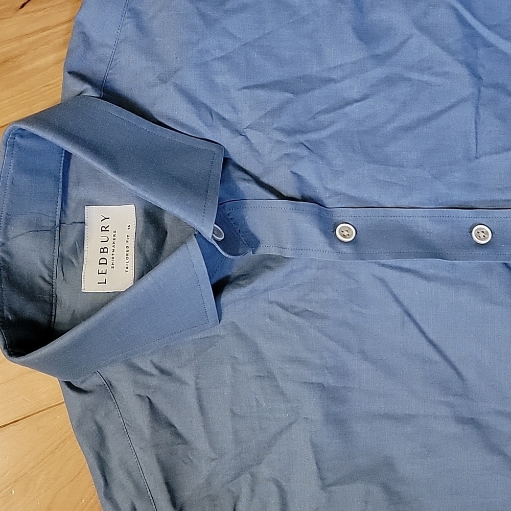 Ledbury 16 neck tailored fit dress shirt